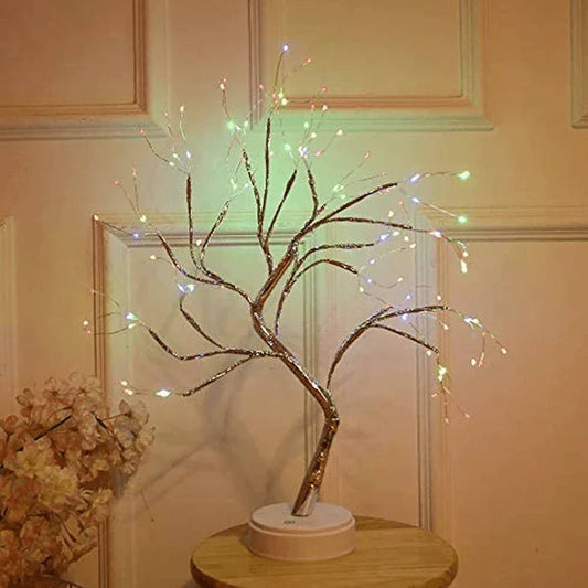 Fairy sparkly diy tree lamp with remote control - Prozone