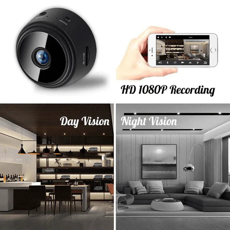 Mini camera wifi smart wireless camcorder for home security - Prozone