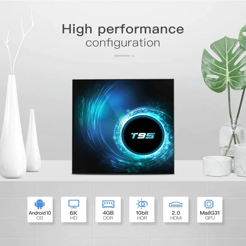 Asano t95 android tv box quad core wifi - Prozone