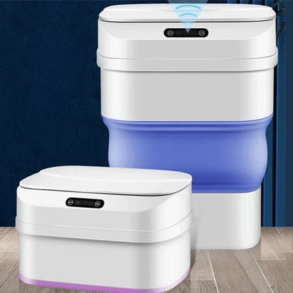 Smart sensor folding trash can dustbin - Prozone