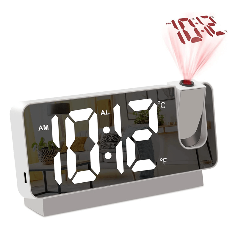 Led Digital Projection Alarm Clock - Prozone