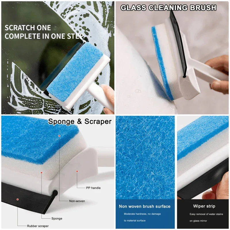 Multi-function glass window wiper - Prozone