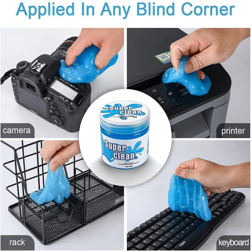 Car vent magic dust cleaner and laptop sliding gel pack of 3 - Prozone