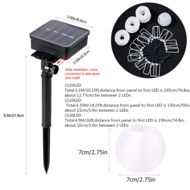 Garland solar string light - Prozone