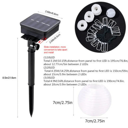 Garland solar string light - Prozone