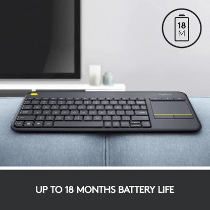 Logitech k400 plus wireless touch keyboard - Prozone