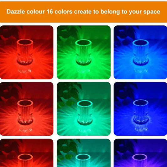 Rose crystal table lamp - Prozone