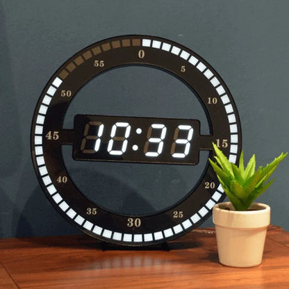 Digital led desktop / wall clock - Prozone