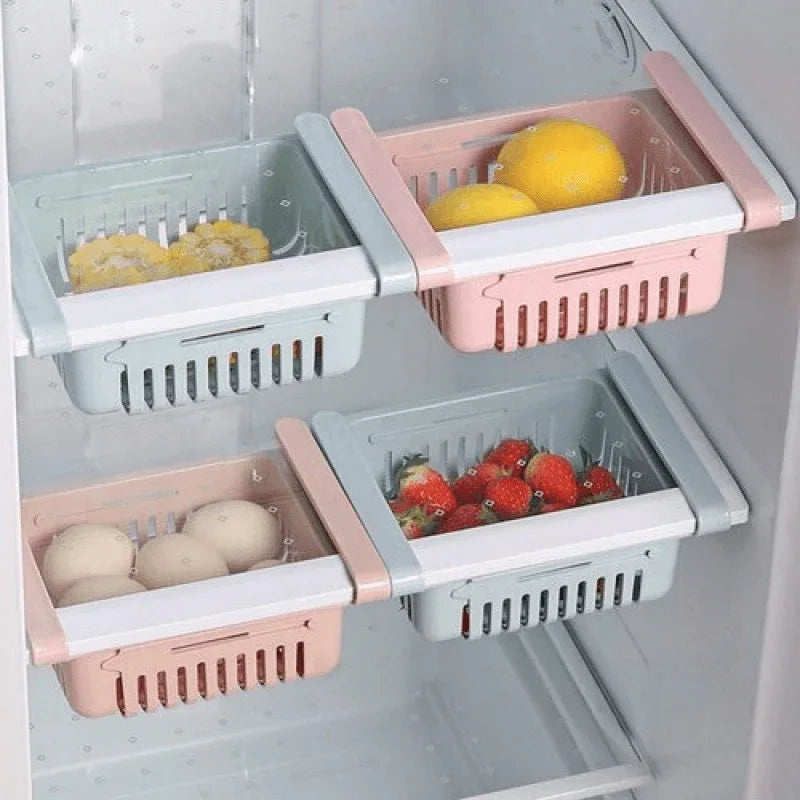 Adjustable fridge storage basket - Prozone