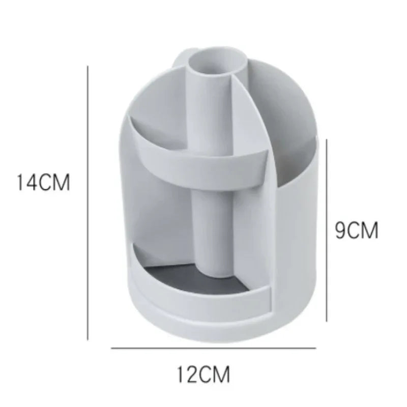 Plastic pen holder tabletop 360 rotatable stationary organizer - Prozone