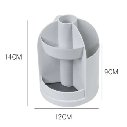 Plastic pen holder tabletop 360 rotatable stationary organizer - Prozone