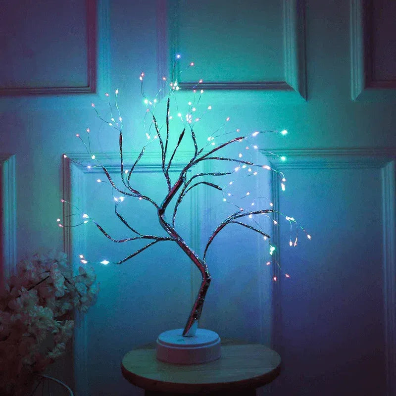 Fairy sparkly diy tree lamp with remote control - Prozone