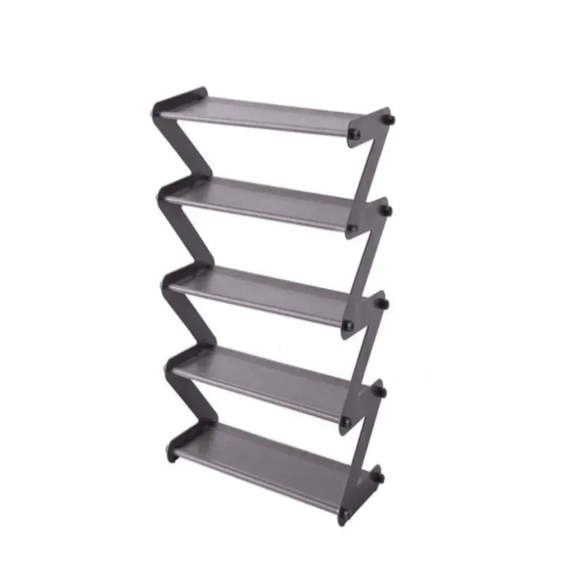 Simplicity z-shaped 5 -tier shoe rack - Prozone