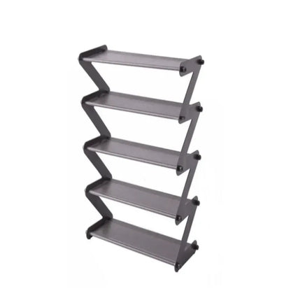 Simplicity z-shaped 5 -tier shoe rack - Prozone