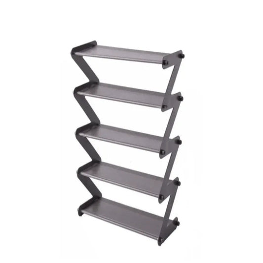 Simplicity z-shaped 5 -tier shoe rack - Prozone