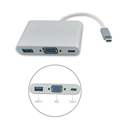 Type c 3.1 to vga+otg c+usb 3.0 - Prozone