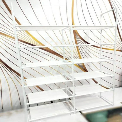 Metal double row shoe rack - 5 layer - Prozone