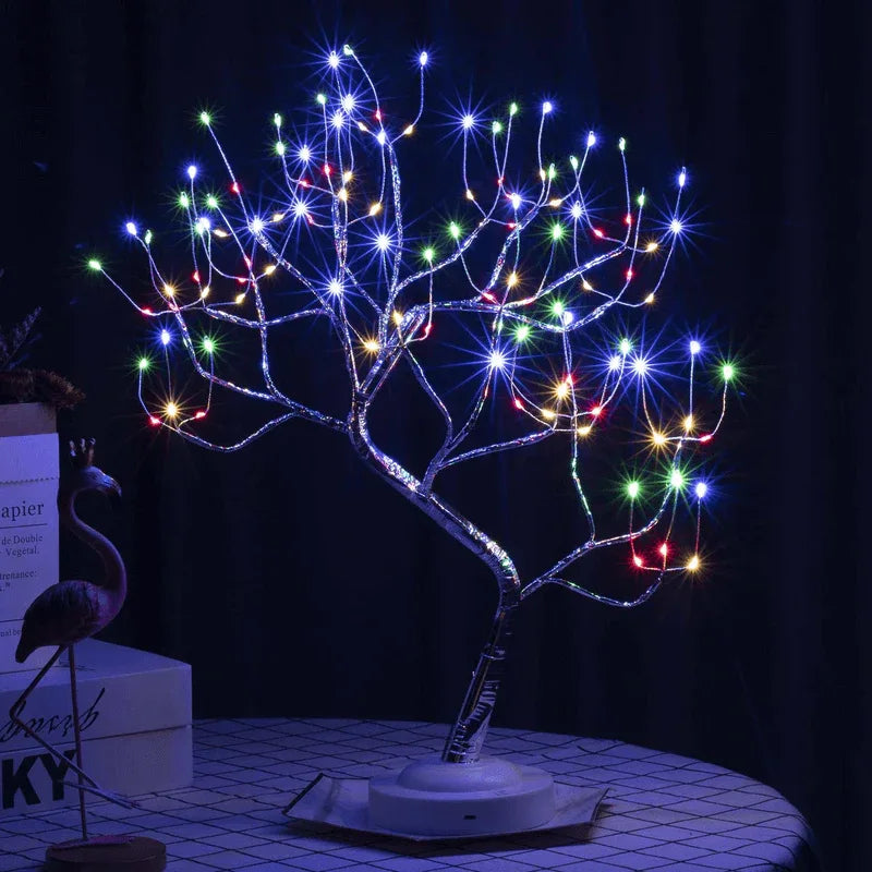 Fairy sparkly diy tree lamp with remote control - Prozone