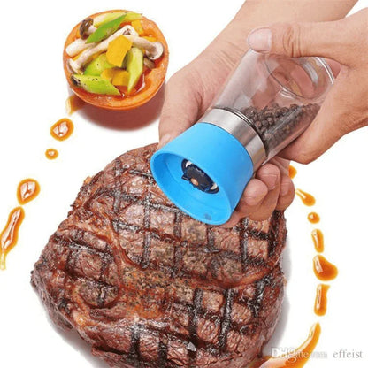 Manual glass bottle pepper spice salt grinder mill burnisher - Prozone