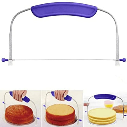 Adjustable wire cake layer slicer stainless steel - Prozone