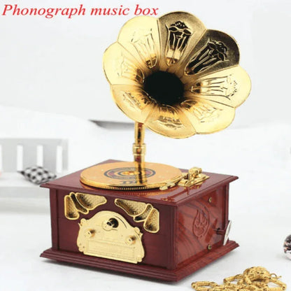 Gramophone style music storage box - Prozone
