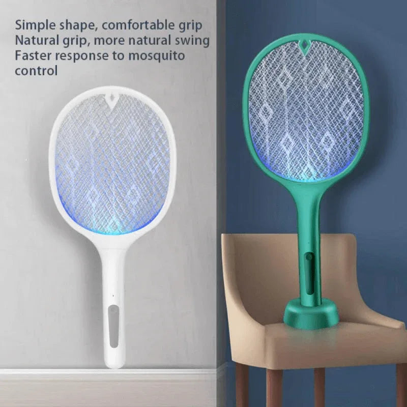 2 in 1 rechargeable usb mini mosquito swatter - Prozone