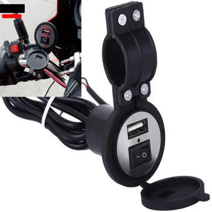 Motorcycle electric bicycle handlebar waterproof phone charger - Prozone