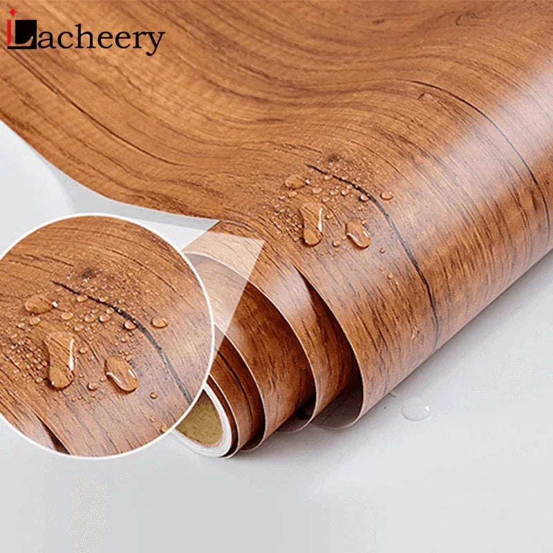 Waterproof deep wood vinyl wallpaper roll - Prozone