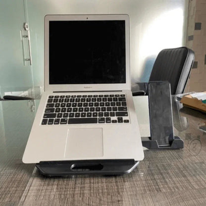 Laptop folding stand with phone holder - Prozone