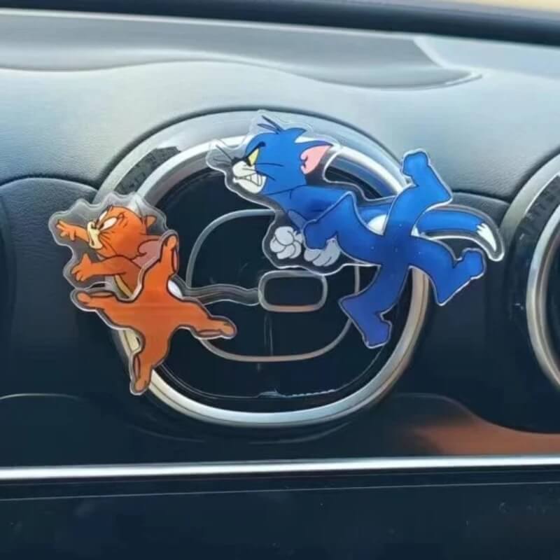 Tom and jerry chase car vent spinners airfreshner - Prozone