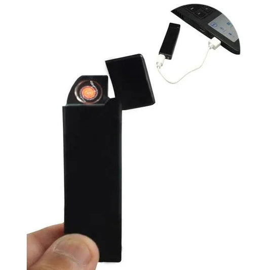 Motion sensor chargeable lighter - black - Prozone