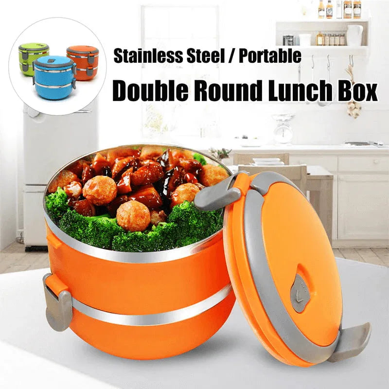 Stainless steel inner 2 layered lunch box - Prozone
