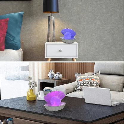 Rgb 8 colors changing pearl shell mood lamps - Prozone