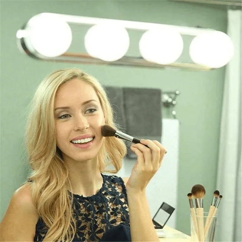 Portable led 4 bulbs makeup mirror light - Prozone