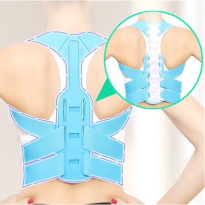 Brace support belt adjustable back posture corrector - Prozone