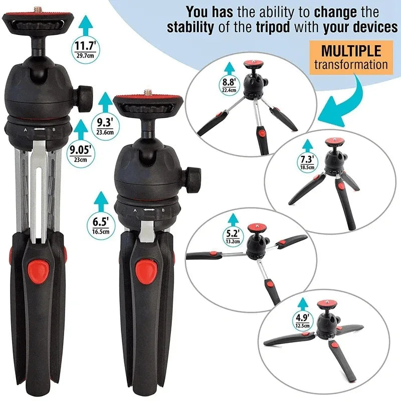 Neepho np-888 extendable mobile phone camera tripod with holder - Prozone
