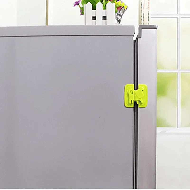 4 pcs of baby safety locks for kitchen storage doors - Prozone