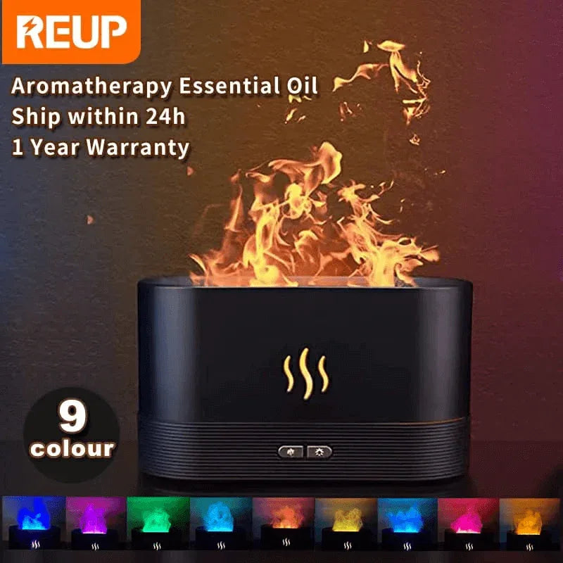 Flame aroma diffuser air humidifier - Prozone