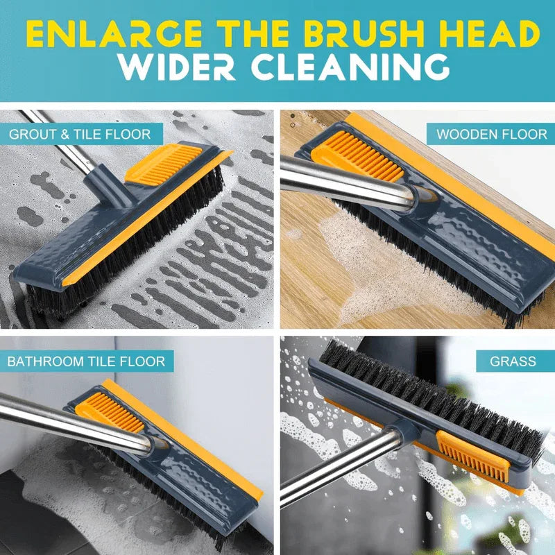 Bathroom cleaning brush with scraper - Prozone