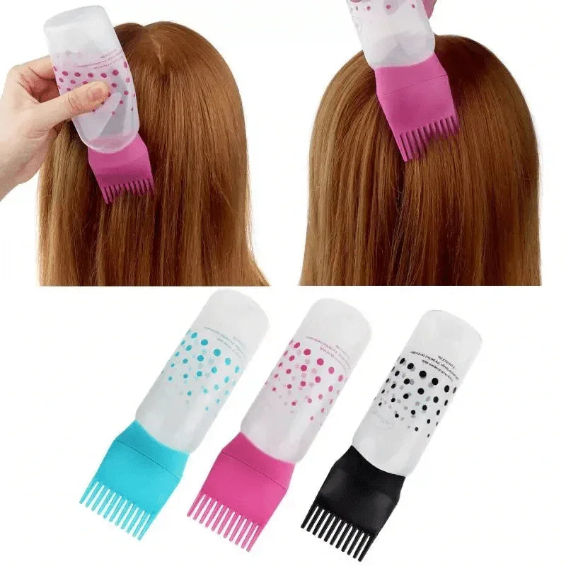 Soft plastic oil comb applicator bottle - Prozone