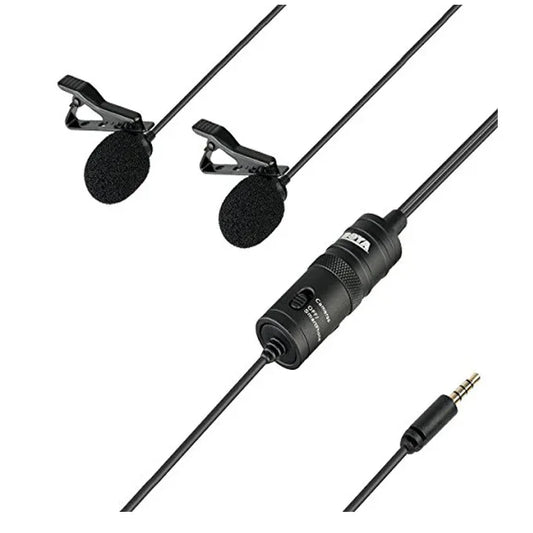 Boya by-m1dm dual lavalier omni-directional microphone - Prozone