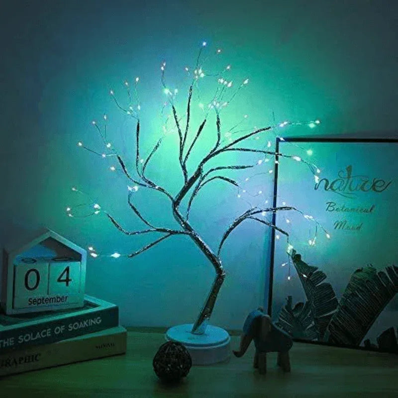 Fairy sparkly diy tree lamp with remote control - Prozone