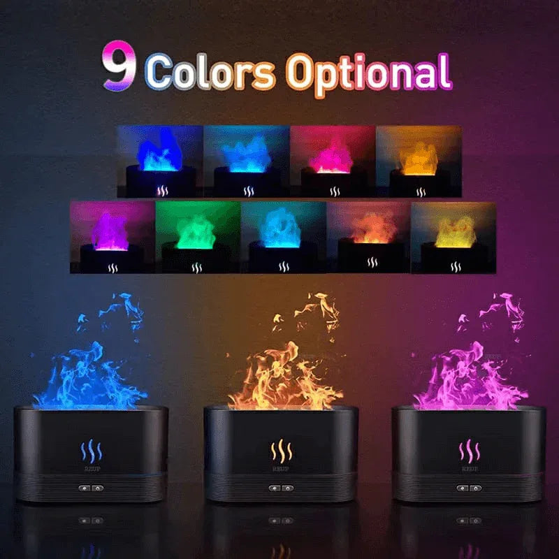 Flame aroma diffuser air humidifier - Prozone