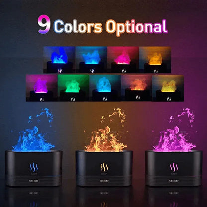 Flame aroma diffuser air humidifier - Prozone