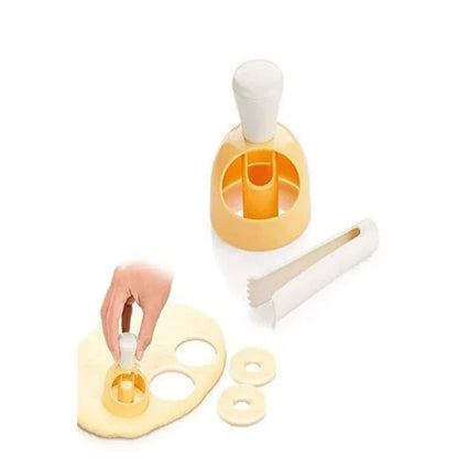 Donut cake mold with dipping plier - Prozone