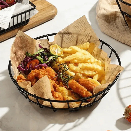 Round iron platter bucket - Prozone