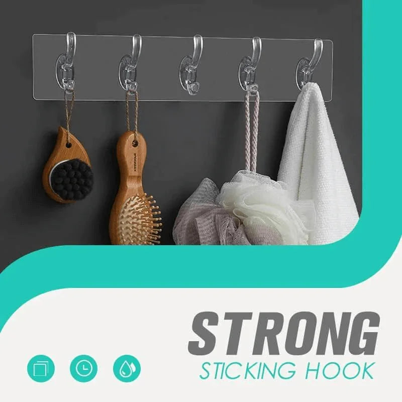 Transparent 5 hook strip - Prozone
