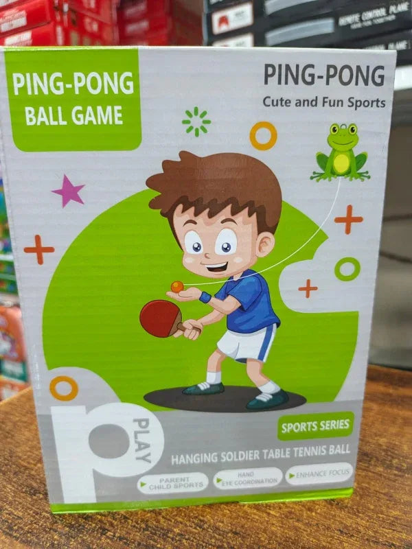 KIDS PING PONG TRAINER GAME WITH 2 ROCKETS - Prozone