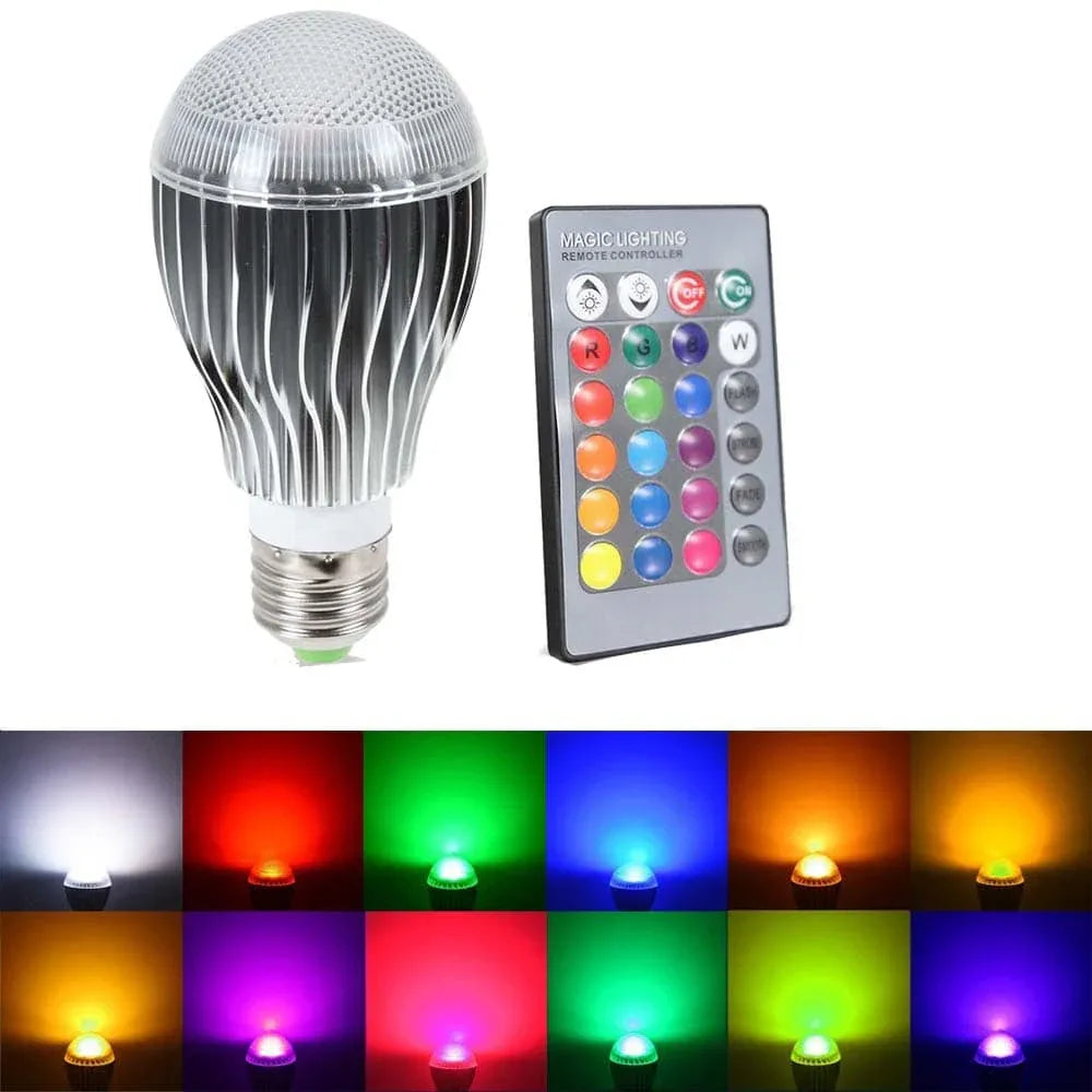 Remote led rgb bulb light - Prozone