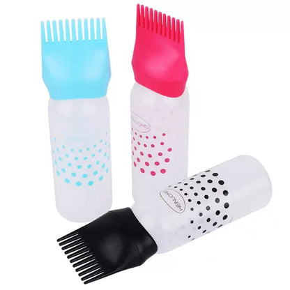 Soft plastic oil comb applicator bottle - Prozone